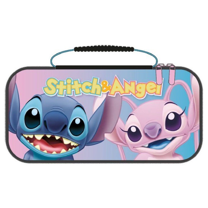 Housse de protection - CERDA LIFE'S LITTLE MOMENTS - Disney Lilo et Stitch Angel - Rangement 8 jeux - Nintendo Switch 2