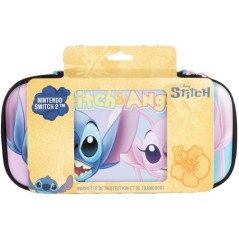 Housse de protection - CERDA LIFE'S LITTLE MOMENTS - Disney Lilo et Stitch Angel - Rangement 8 jeux - Nintendo Switch 2