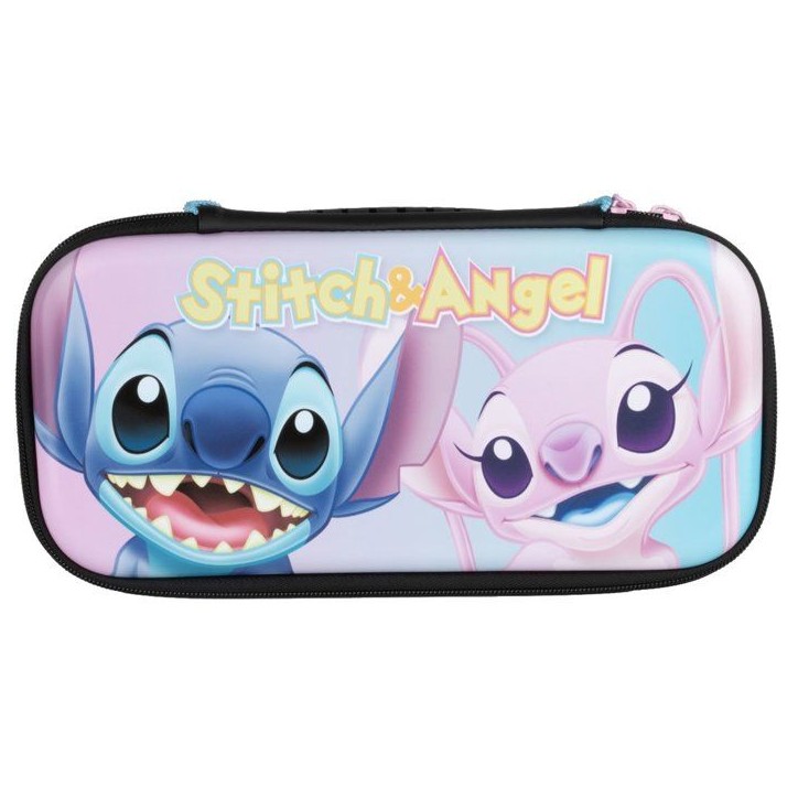 Housse de protection - CERDA LIFE'S LITTLE MOMENTS - Disney Lilo et Stitch Angel - Rangement 8 jeux - Nintendo Switch 2