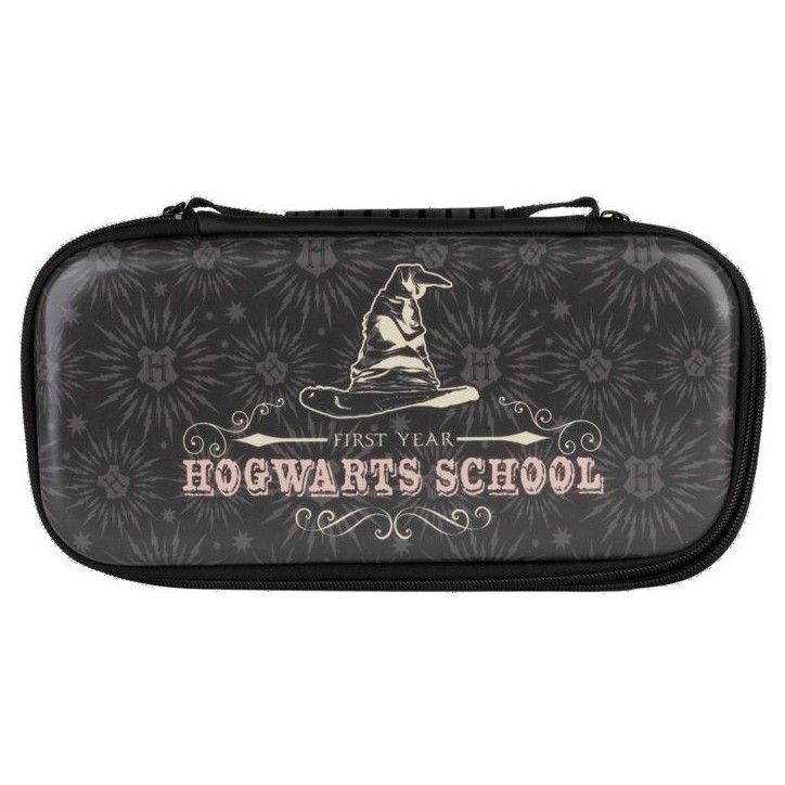 Housse de protection - CERDA LIFE'S LITTLE MOMENTS - Harry Potter premiere année noir - Rangement 8 jeux - Nintendo Switch 2
