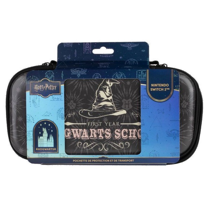 Housse de protection - CERDA LIFE'S LITTLE MOMENTS - Harry Potter premiere année noir - Rangement 8 jeux - Nintendo Switch 2