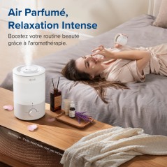 Humidificateur d'air - Levoit - Dual 150 Ultrasonic - Réservoir 3 L -