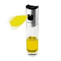 Pulvérisateur d'huile - CECOTEC - Polka OilSpray 1000 Cecofry - Verre transparent - Acier inoxydable 304