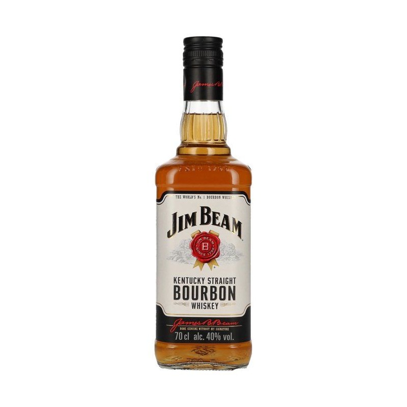 Jim Beam - Kentucky Straight Bourbon Whiskey - 40,0% Vol. - 70cl