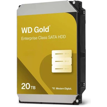 WD Gold - WD203KRYZ - Disque dur - 20 To - 3,5 - 7200 tr/min