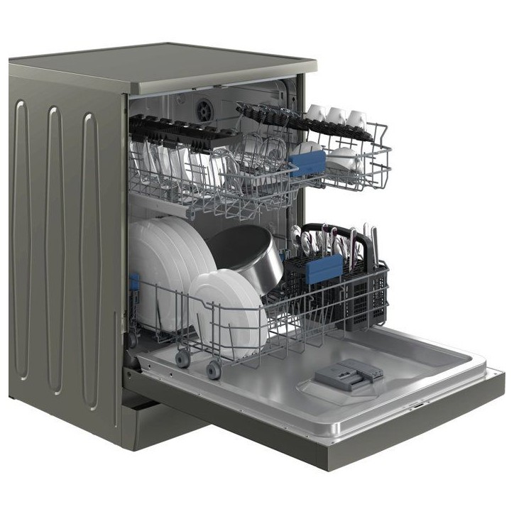 Lave-vaisselle pose libre BEKO BDFN26443G - 14 couverts - Induction - L60cm - 42 dB - Classe C - Gris Lave-vaisselle pose libre BEKO BDFN26443G - 14 couverts - Induction - L60cm - 42 dB - Classe C - Gris