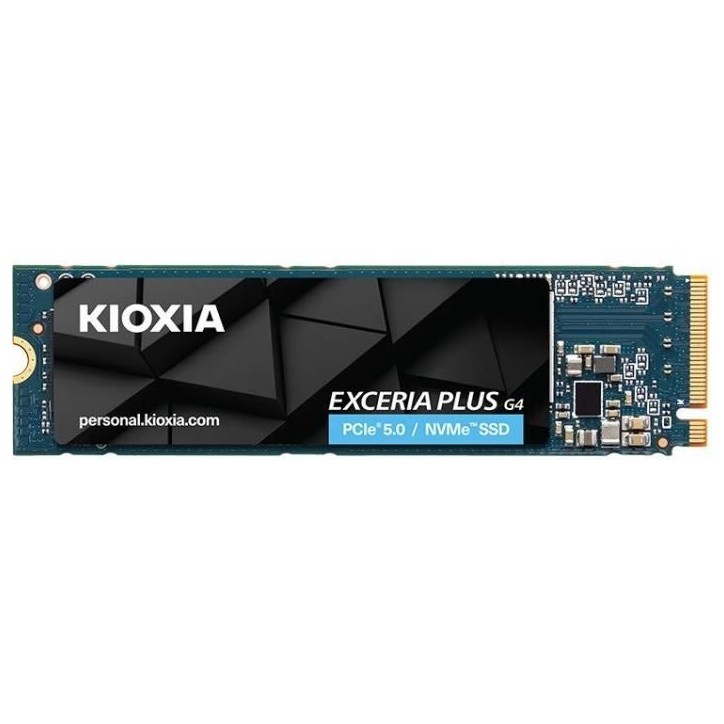 KIOXIA - EXCERIA PLUS G4 - Disque dur interne - 2 To - SSD NVMe 2.0c KIOXIA - EXCERIA PLUS G4 - Disque dur interne - 2 To - SSD NVMe 2.0c