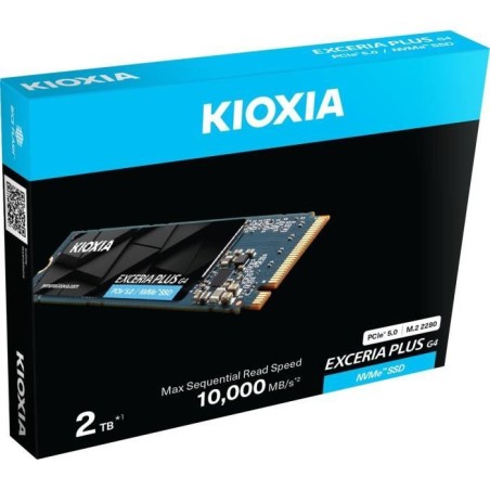 KIOXIA - EXCERIA PLUS G4 - Disque dur interne - 2 To - SSD NVMe 2.0c