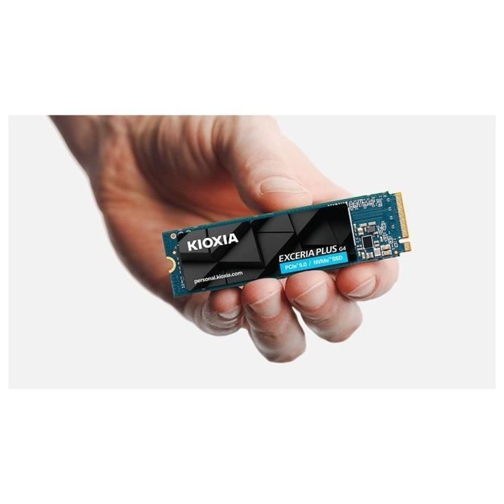 KIOXIA - EXCERIA PLUS G4 - Disque dur interne - 2 To - SSD NVMe 2.0c KIOXIA - EXCERIA PLUS G4 - Disque dur interne - 2 To - SSD NVMe 2.0c