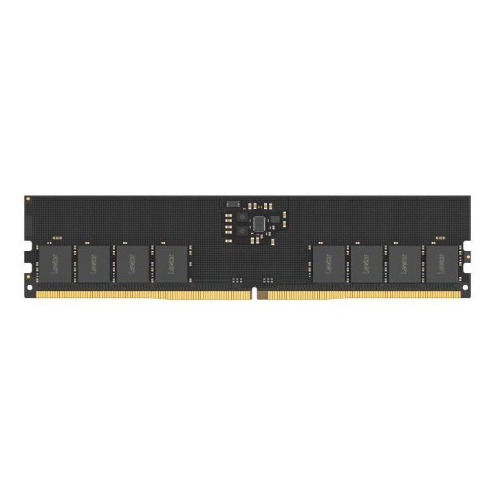Barrette Mémoire - LEXAR - DDR5 16 Go - 262 PIN U-DIMM - 5600 Mbps CL46 - 1.1 V - Blister Barrette Mémoire - LEXAR - DDR5 16 Go - 262 PIN U-DIMM - 5600 Mbps CL46 - 1.1 V - Blister