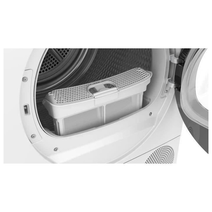Seche-linge pompe a chaleur BOSCH WTH8300DFR SER4 - 8 kg - Blanc Seche-linge pompe a chaleur BOSCH WTH8300DFR SER4 - 8 kg - Blanc