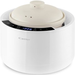 Cuiseur a riz électrique multifonction CATLER CR 600 - Cuve céramique - 6 programmes automatiques - Soupe - Blanc