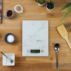 Balance de cuisine électronique - LIVOO - DOM451M - Plateau en verre - 5 kg - Multifonctions