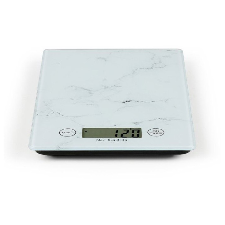 Balance de cuisine électronique - LIVOO - DOM451M - Plateau en verre - 5 kg - Multifonctions