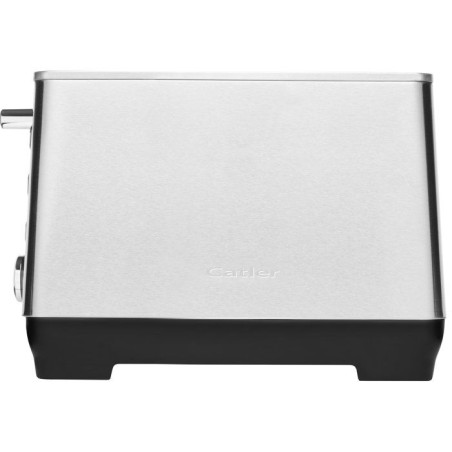 Grille-pain 2 fentes CATLER TS 4013 - Fonction bagel - Décongélation - Réchauffage - Finition inox brossé anti-traces