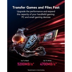 LEXAR - PLAY - Disque dur SSD - 1 To - M.2 2230 PCIe Gen 4x4