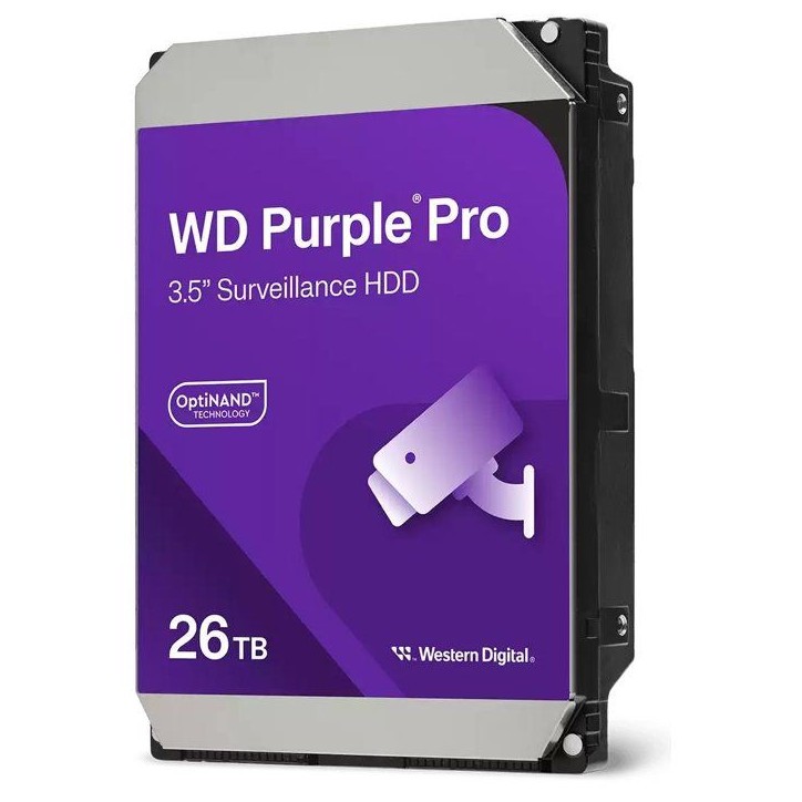 WD Purple Pro - WD260PURP - Disque dur - 26 To - 3,5 - 7200 tr/min WD Purple Pro - WD260PURP - Disque dur - 26 To - 3,5 - 7200 tr/min