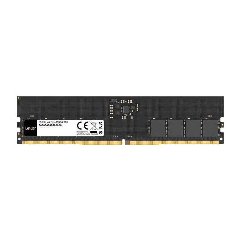 Barrette Mémoire - LEXAR - DDR5 8 Go - 262 PIN U-DIMM - 5600 Mbps CL4