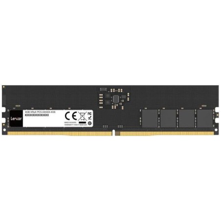 Barrette Mémoire - LEXAR - DDR5 8 Go - 262 PIN U-DIMM - 5600 Mbps CL46 - 1.1 V - Blister