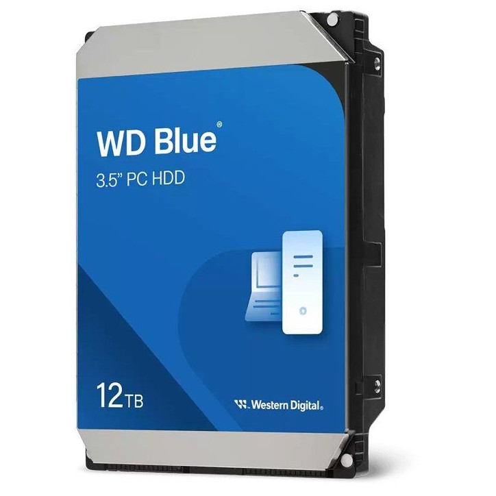 WD Blue - Disque dur - 12 To - 3,5 - 7200 tr/min