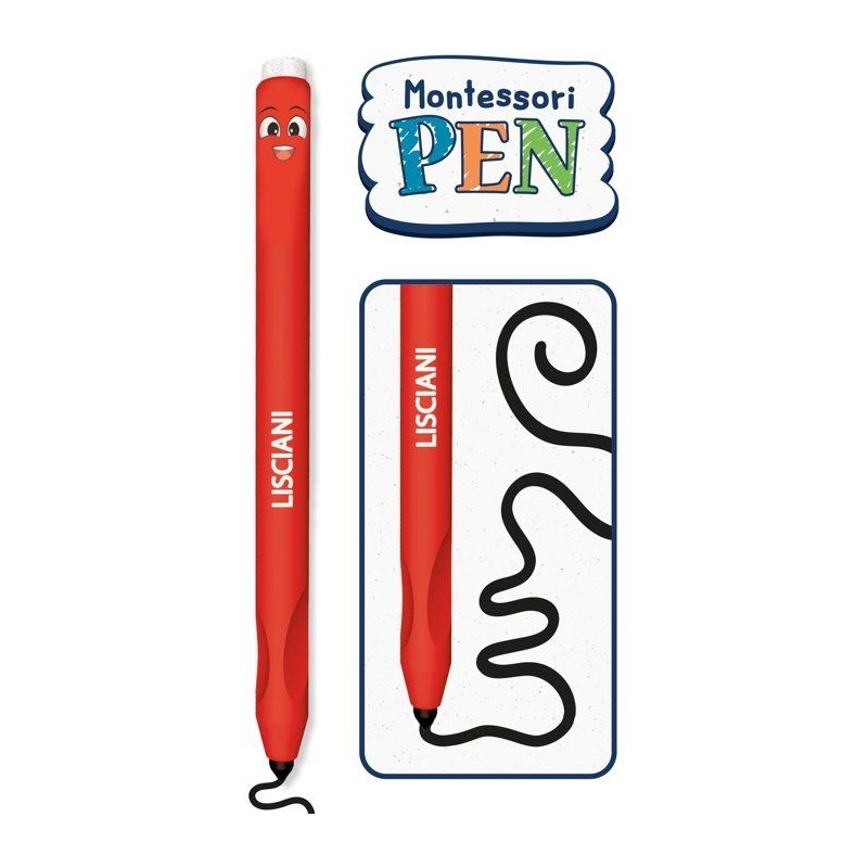 Montessori Pen Display Stylo Ergonomique - Jeu éducatif - LISCIANI -