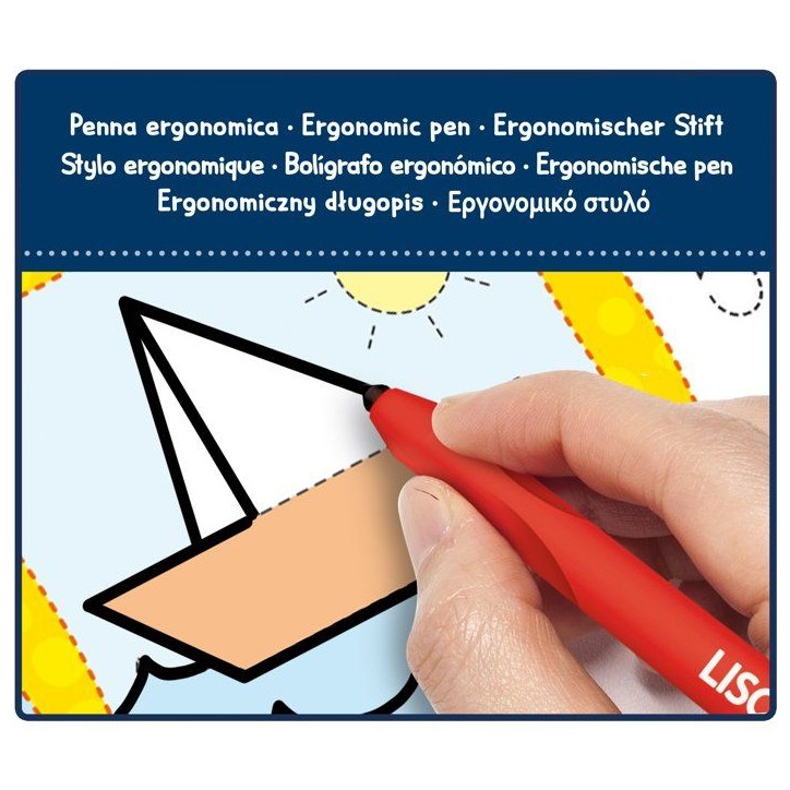 Montessori Pen Display Stylo Ergonomique - Jeu éducatif - LISCIANI - Premiers mots et écriture