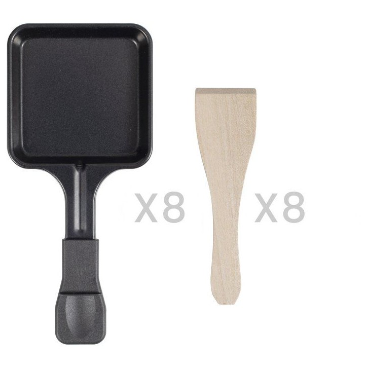 Appareil a raclette - LIVOO - DOC336 - 8 personnes - grill - bambou Appareil a raclette - LIVOO - DOC336 - 8 personnes - grill - bambou