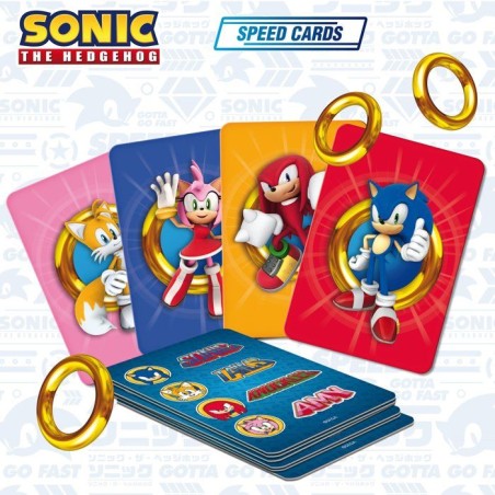 Sonic Jeu de Cartes de Vitesse - Jeu de cartes - LISCIANI - Rapidité