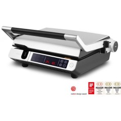Grill a contact intelligent CATLER GR 7010 - Sonde de température - 6 programmes tactiles - Viande - Plaques inox