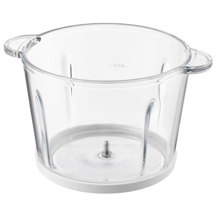 Hachoir électrique Sencor SCB 7000WH - Vitesse réglable en continu - 6 lames titane - Bol verre 3 L - 800 W - Blanc