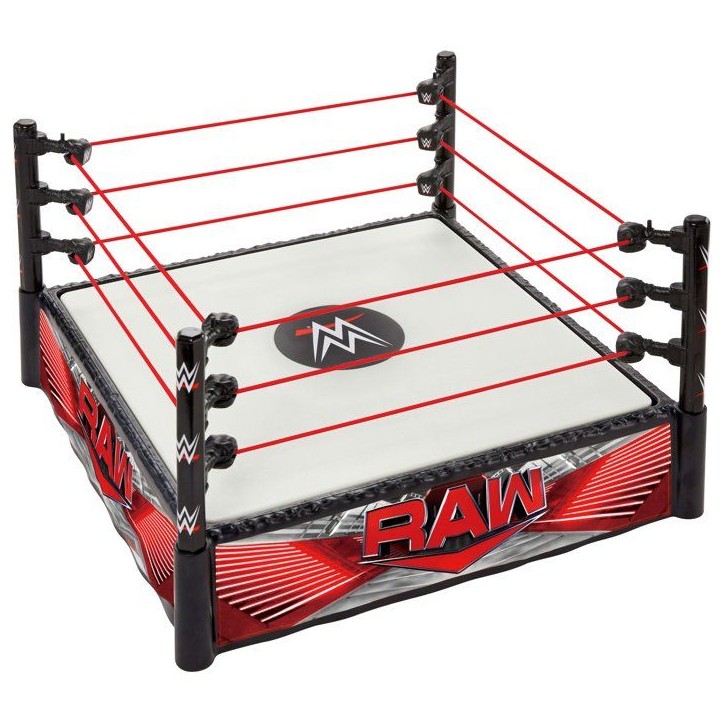 Ring de catch - WWE MATTEL - Main Event JDJ20 - Cordes Pro-Tension - Accessoires