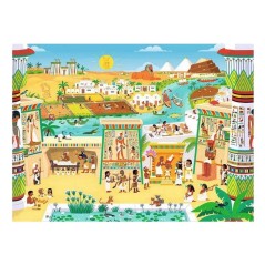 Puzzle Enfant des 6 ans - Puzzle Kididoc - Au temps des pharaons