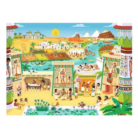 Puzzle Enfant des 6 ans - Puzzle Kididoc - Au temps des pharaons