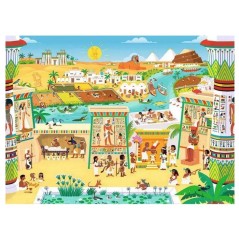 Puzzle Enfant des 6 ans - Puzzle Kididoc - Au temps des pharaons