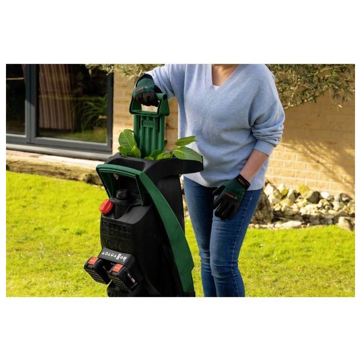 Bosch Home and Garden UniversalShredder solo sans fil Broyeur sans fil