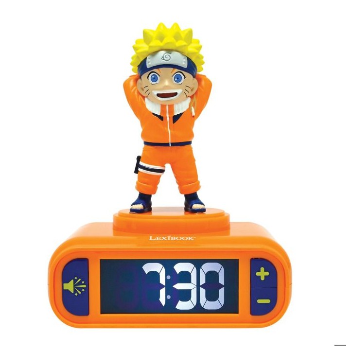 LEXIBOOK - Réveil - Veilleuse Naruto avec effets sonores LEXIBOOK - Réveil - Veilleuse Naruto avec effets sonores
