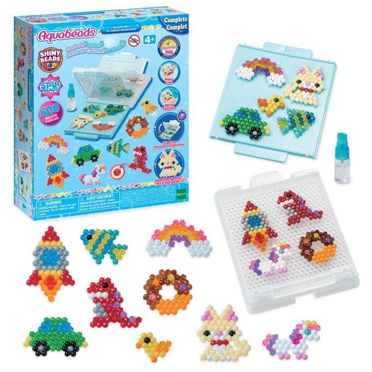 Coffret créatif - AQUABEADS - Découverte - 500 perles - Création a l'eau - Flip tray Coffret créatif - AQUABEADS - Découverte - 500 perles - Création a l'eau - Flip tray