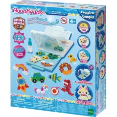 Coffret créatif - AQUABEADS - Découverte - 500 perles - Création a