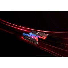 Barrette Mémoire - LEXAR Ares - DDR5 8000 - CL38 1.45 V - 32 Go (2x 16 Go) - Dissipateur thermique + RGB - Noir