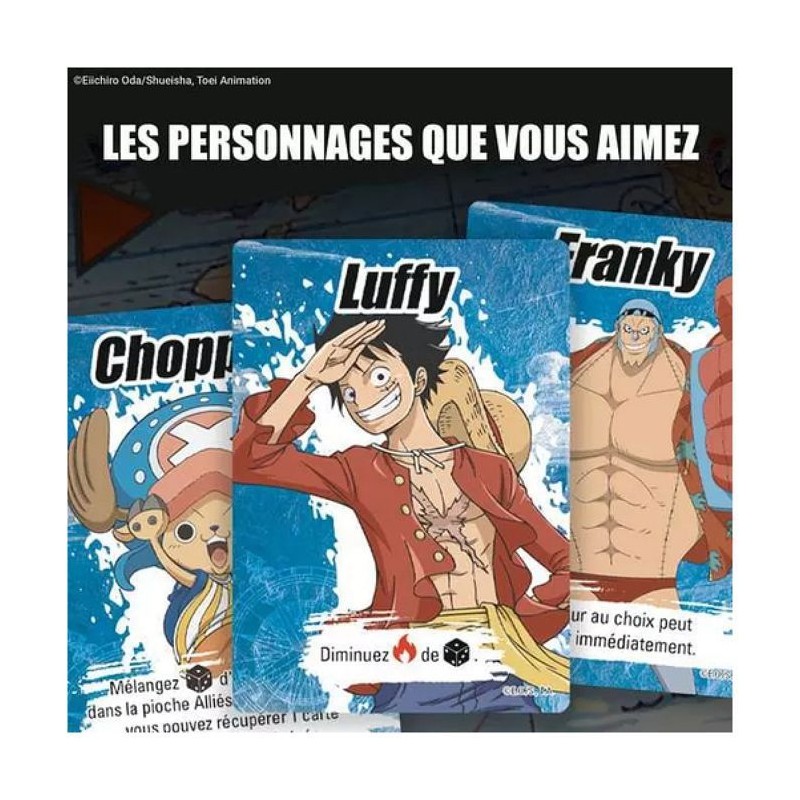One Piece Nakama Jeu de société Famille - RAVENSBURGER - Bleu - Des