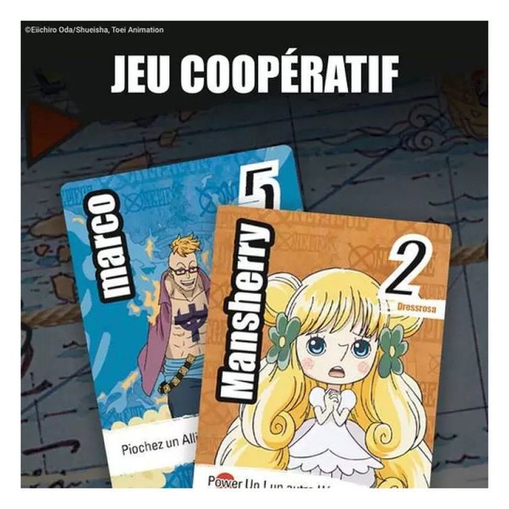 One Piece Nakama Jeu de société Famille - RAVENSBURGER - Bleu - Des 10 ans One Piece Nakama Jeu de société Famille - RAVENSBURGER - Bleu - Des 10 ans