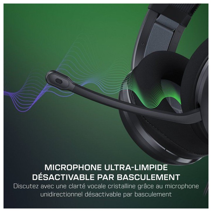 Casque gaming filaire multi-plateforme - TURTLE BEACH - Atlas 200 - Haut-parleurs Nanoclear 50 mm - Microphone rabattable Casque gaming filaire multi-plateforme - TURTLE BEACH - Atlas 200 - Haut-parleurs Nanoclear 50 mm - Microphone rabattable