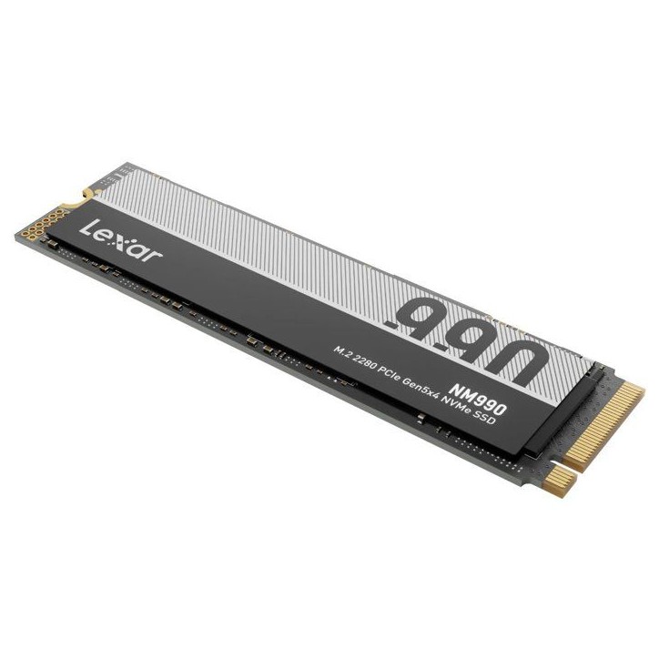 LEXAR - NM990 - Disque dur SSD - 4 To - M.2 2280 PCIe Gen 5x4 LEXAR - NM990 - Disque dur SSD - 4 To - M.2 2280 PCIe Gen 5x4