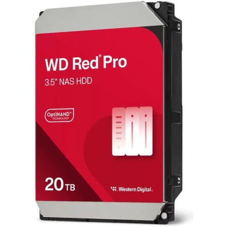 WD Red Pro - WD202KFGX - Disque dur - 20 To - 3,5 - 7200 tr/min