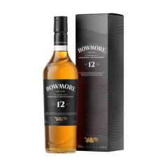 Bowmore - 12 ans - Islay Single Malt Scotch Whisky - Tourbé avec étu