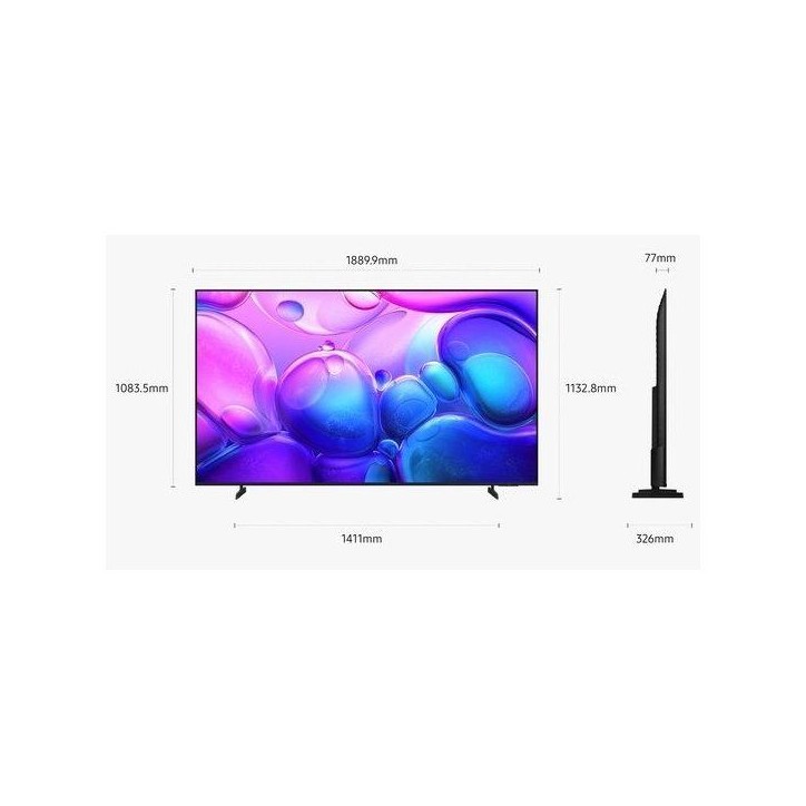 Samsung 85Q6F - TV QLED 85 (215 cm) - 4K UHD 3840x2160 - HDR10+ - Smart TV - Gaming Hub - 3xHDMI - WiFi