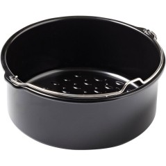 Plat rond avec anse - PYREX - Glide 20x19 cm - anti-adhésif - air fry