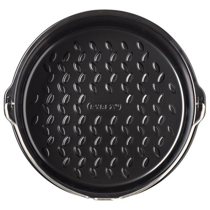 Plat rond avec anse - PYREX - Glide 20x19 cm - anti-adhésif - air fryer - sans PFAS Plat rond avec anse - PYREX - Glide 20x19 cm - anti-adhésif - air fryer - sans PFAS