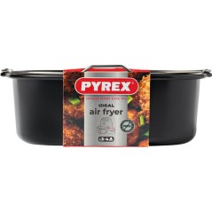 Plat carré avec anse - PYREX - Glide 22x21 cm - anti-adhésif - air f