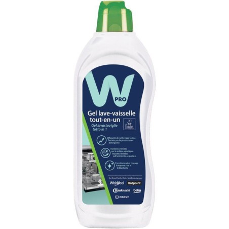 Gel lave-vaisselle - WPRO - NGE100 - Ecolabel - Détergent complet - 6